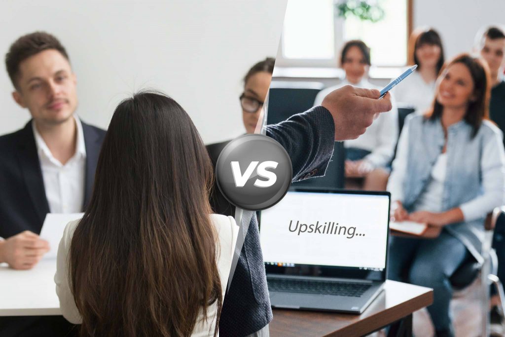 Upskilling vs Hiring: Which choice is better for your business?